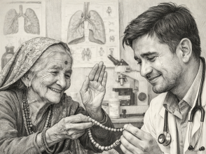 बुढीआमाको आशीर्वाद (कथा)