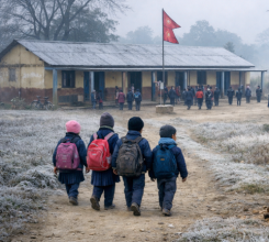 अत्यधिक चिसो बढेपछि गौर नगरपालिकाका सबै विद्यालय चार दिन बन्द