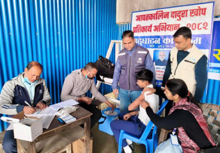 सर्लाहीको मलंगवामा आजदेखि दादुरा विरुद्धको खोप अभियान सुरु