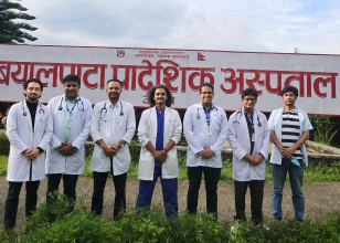 बयालपाटा अस्पतालमा पहिलोपटक ७ जना विशेषज्ञ चिकित्सकको सेवा, एक वर्षमा ७४५ मेजर सर्जरी