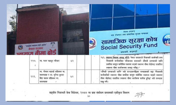 संघीय निजामती सेवा विधेयकमा 'सामाजिक सुरक्षा कोष'काे सट्टा  'स्वास्थ्य बीमा बोर्ड' राख्न संशोधन प्रस्ताव