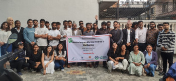 मानसिक स्वास्थ्य जागरूकता महिनाका अवसरमा  युवा लक्षित मानसिक स्वास्थ्य कार्यशाला