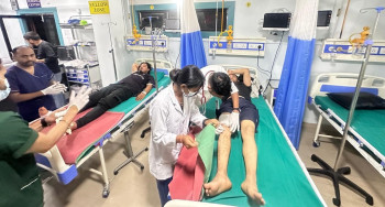 आन्दोलनका २ घाइतेको काठमाडौं नेशनल मेडिकल कलेजमा निशुल्क उपचार, नर्भिकमा दुई उपचाररत