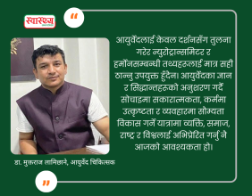 मानसिक सामाजिक अध्यात्मिक स्वास्थ्य आजको आवश्यकता