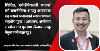 एमााले सम्बद्ध अनेरास्ववियुका आकांक्षीमा  एकजना मेडिकल चिकित्सक, यसकारण डा कँडरियाको दाबी