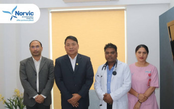 स्वास्थ्य जाँचका लागि उपराष्ट्रपति पुन नर्भिकमा