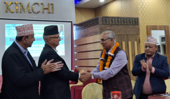 उपभोक्ता हित संरक्षण मञ्चले डब्लुएचओ नेपालका प्रमुख डा पाण्डवलाई गर्‍यो बिदाइ