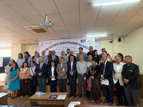 रोटरी क्लब अफ काष्ठमण्डपको समन्वयमा एनडीए यूकेद्वारा चार स्वास्थ्य संस्थालाई शल्यक्रिया तालिम उपकरण सहयोग