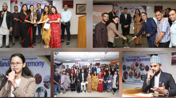 बंगलादेशमा रहेको नेप्लिज मेडिकल स्टुडेन्ट्स एसोसिएसनको नेतृत्व हस्तान्तरण