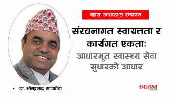 संरचनागत स्वायत्तता र कार्यगत एकता: आधारभूत स्वास्थ्य सेवा सुधारको आधार