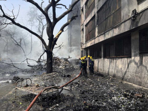 चिकित्सकको निवासमा टक्र्यायो एअर इन्डिया, १५ जना चिकित्सक घाइते