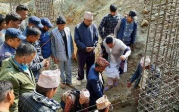 तुर्माखाँदका सबै वडामा स्वास्थ्यचौकी भवन बन्दै, २ नम्बरको शिलान्यास