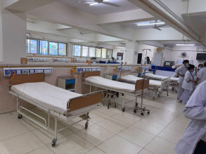 बाढी प्रभावितको उपचारका लागि काठमाडौंका प्रमुख अस्पतालहरूमा १०० भन्दा बढी बेड खाली