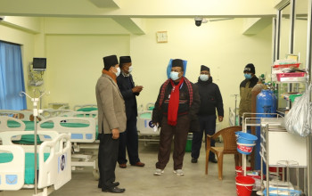 प्रदेश सरकार स्वास्थ्य निर्देशनालयका टोलीद्वारा ख्वप अस्पताल अनुगमन