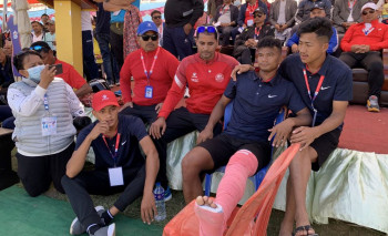 नवौं राष्ट्रिय खेलकुदमा दिनहुँ खेलाडी घाइते, चन्दा उठाएर उपचार गर्नुपर्ने बाध्यता