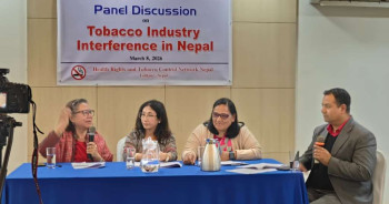 सुर्ती उद्योगको हस्तक्षेपविरुद्ध महिला नेतृहरू एकजुट