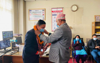 क्षयरोग केन्द्रका निर्देशक डा तिवारीले जिम्मेवारी सम्हाले