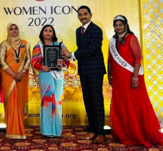 किशोरीको स्वास्थ्यमा काम गर्ने पौडेल सोसल इम्प्याक्ट अवार्डबाट सम्मानित