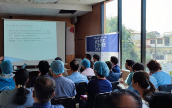 डाक्टर र नर्स लक्षित मस्तिष्कघात सम्बन्धी सचेतनामुलक कार्यक्रम