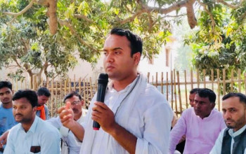चुनावमा होमिएका युवा चिकित्सक डा राजिक आलम 