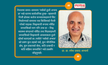 नेपालमा नर्सिङ शिक्षा, सेवा र पेशागत अवस्था: अवसर र चुनौती