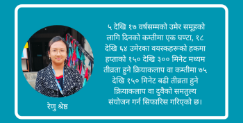 शारीरिक क्रियाकलाप: कुन उमेरमा कति जरुरी हुन्छ ?