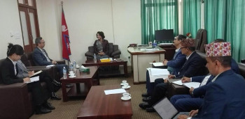 स्वास्थ्य मन्त्री डा शर्मा र चिनियाँ राजदूतबीच स्वास्थ्य सहकार्यबारे छलफल