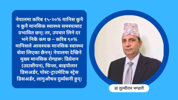 नेपालमा मानसिक स्वास्थ्य अवस्था: समस्या, चुनौती र लुकेका कथाहरू