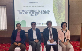 मानव स्वास्थ्य जोगाउन प्रांगारिक खेतीतर्फ जानुपर्ने नेपाल जनस्वास्थ्य प्रतिष्ठानको सुझाव