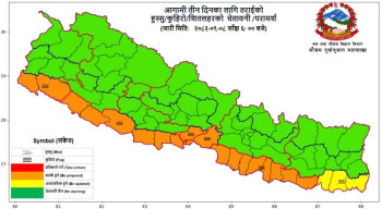 आगामी तीन दिनसम्म तराईको अधिकांश क्षेत्रमा हुस्सु र कुहिरो लाग्ने