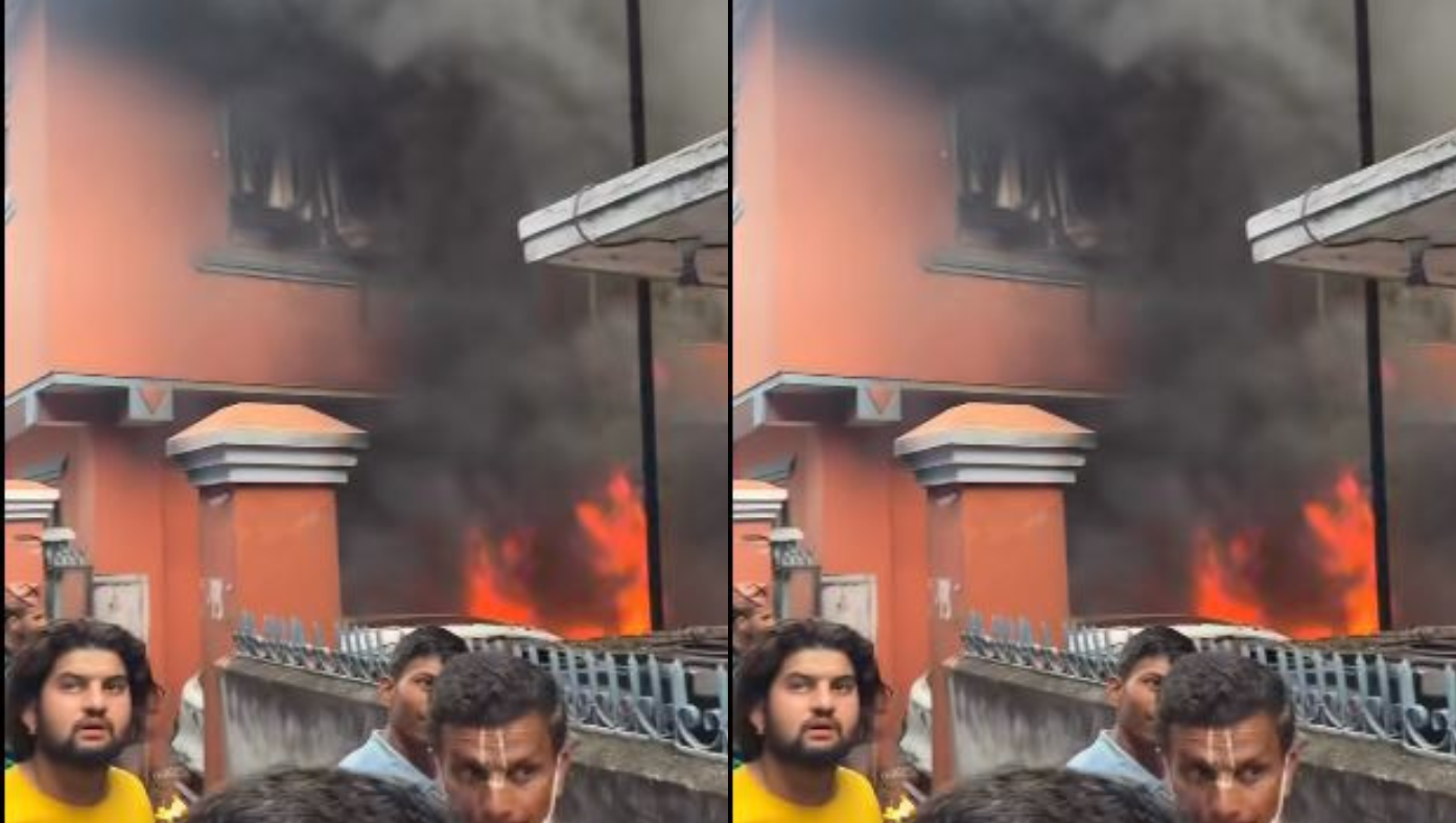 कांग्रेस महामन्त्री तथा पूर्वस्वास्थ्य मन्त्री नेता गगन थापाको घरमा आगजनी