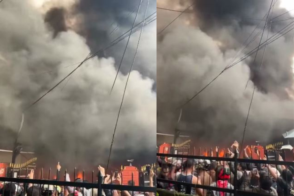 प्रधानमन्त्री ओलीको निजी निवास बालकोटमा आगजनी